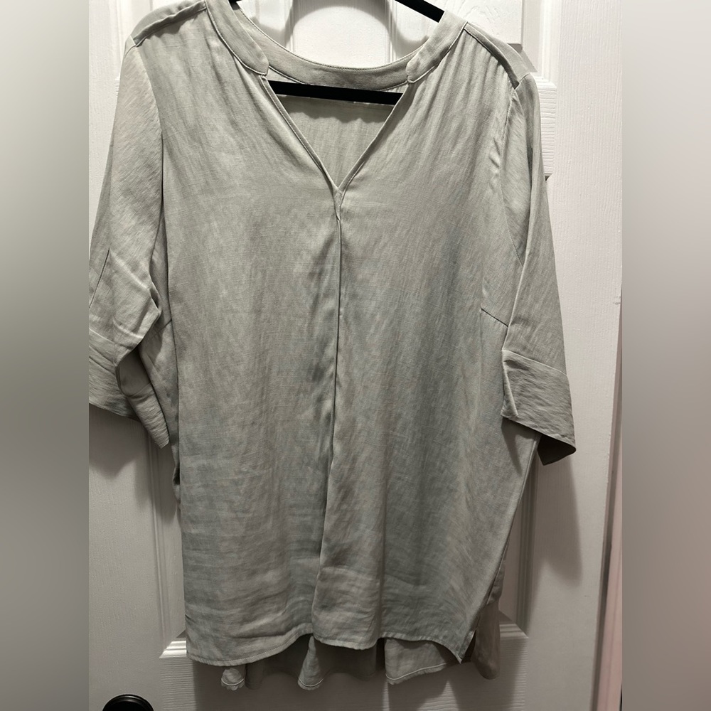 Light Sage Green Top for the Beach